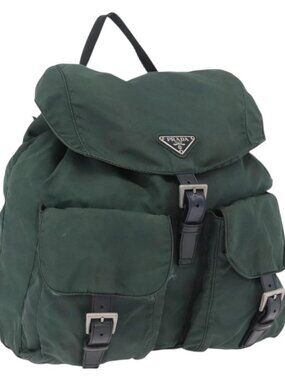 Prada | Bags | Prada Olive Green Backpack | Poshmark display picture 2